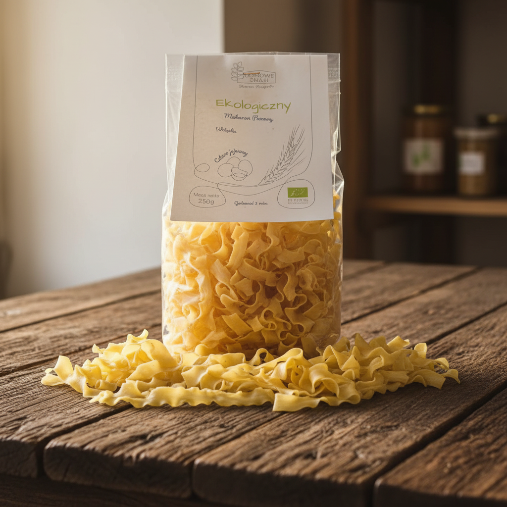 Makaron pszenny wstążki BIO - 250 g