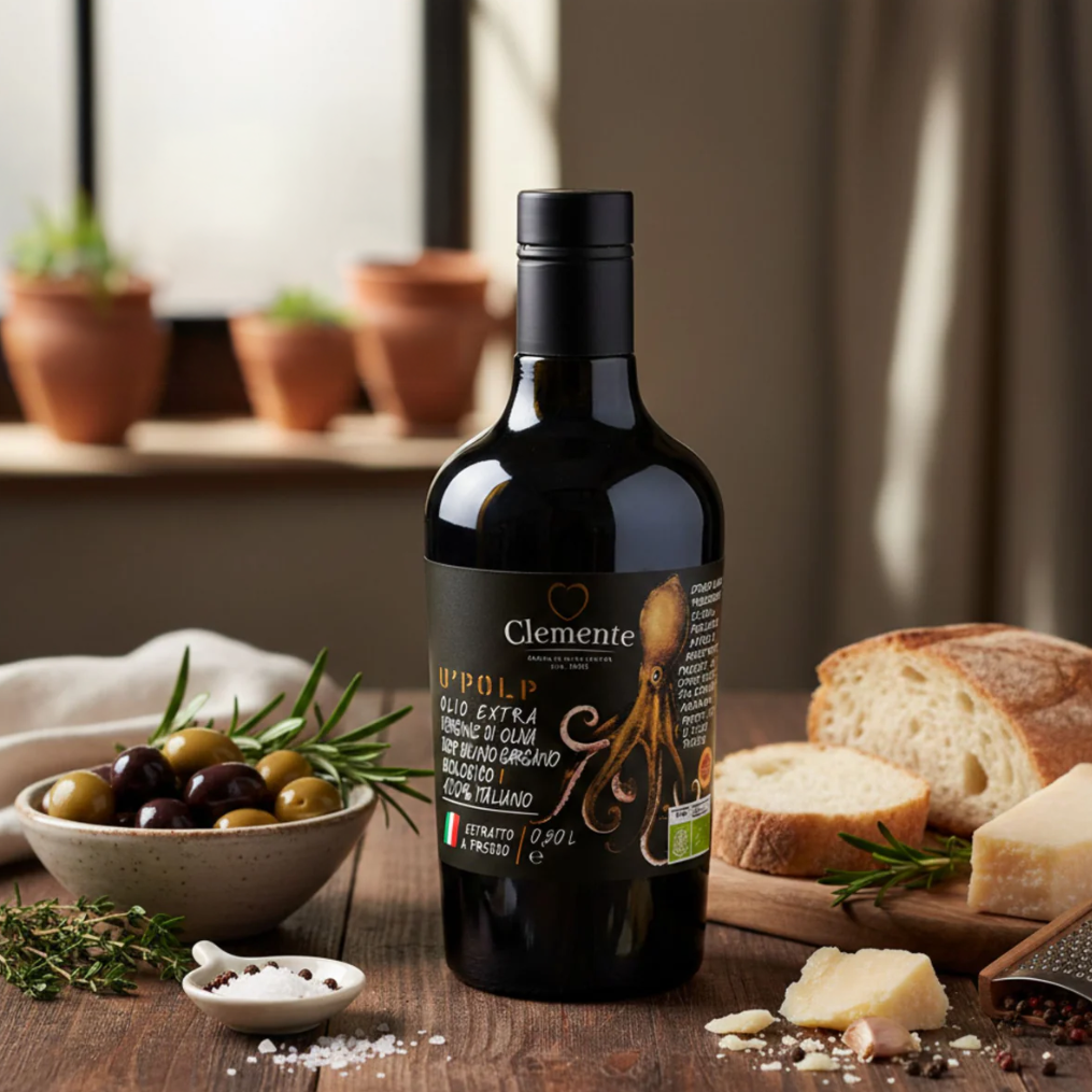Oliwa Extra Virgin Dauno Gargano DOP Clemente BIO - 500 ml