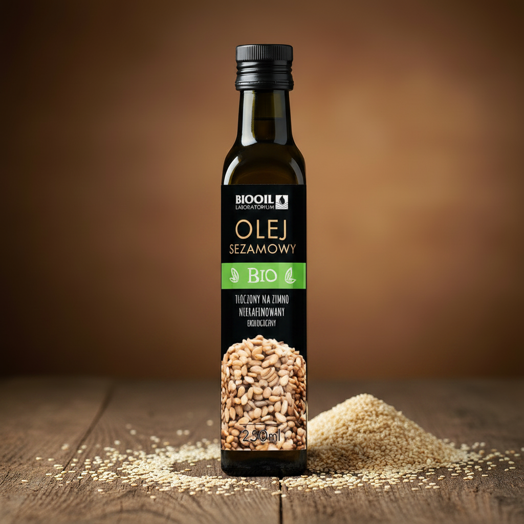 Olej sezamowy BIO BLACK - 250 ml