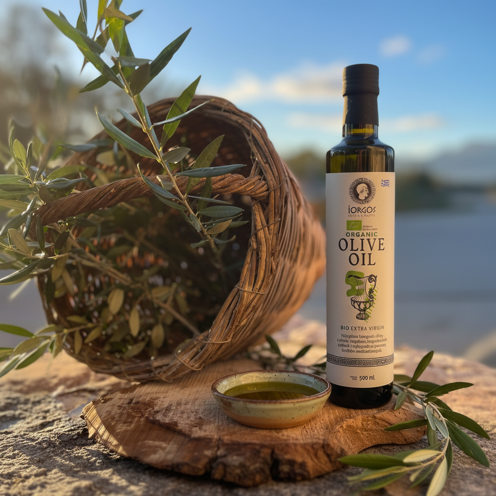 Oliwa z oliwek Extra Virgin IORGOS BIO - 500 ml