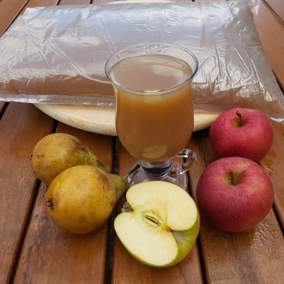 Ekologiczny sok jabłko-gruszka