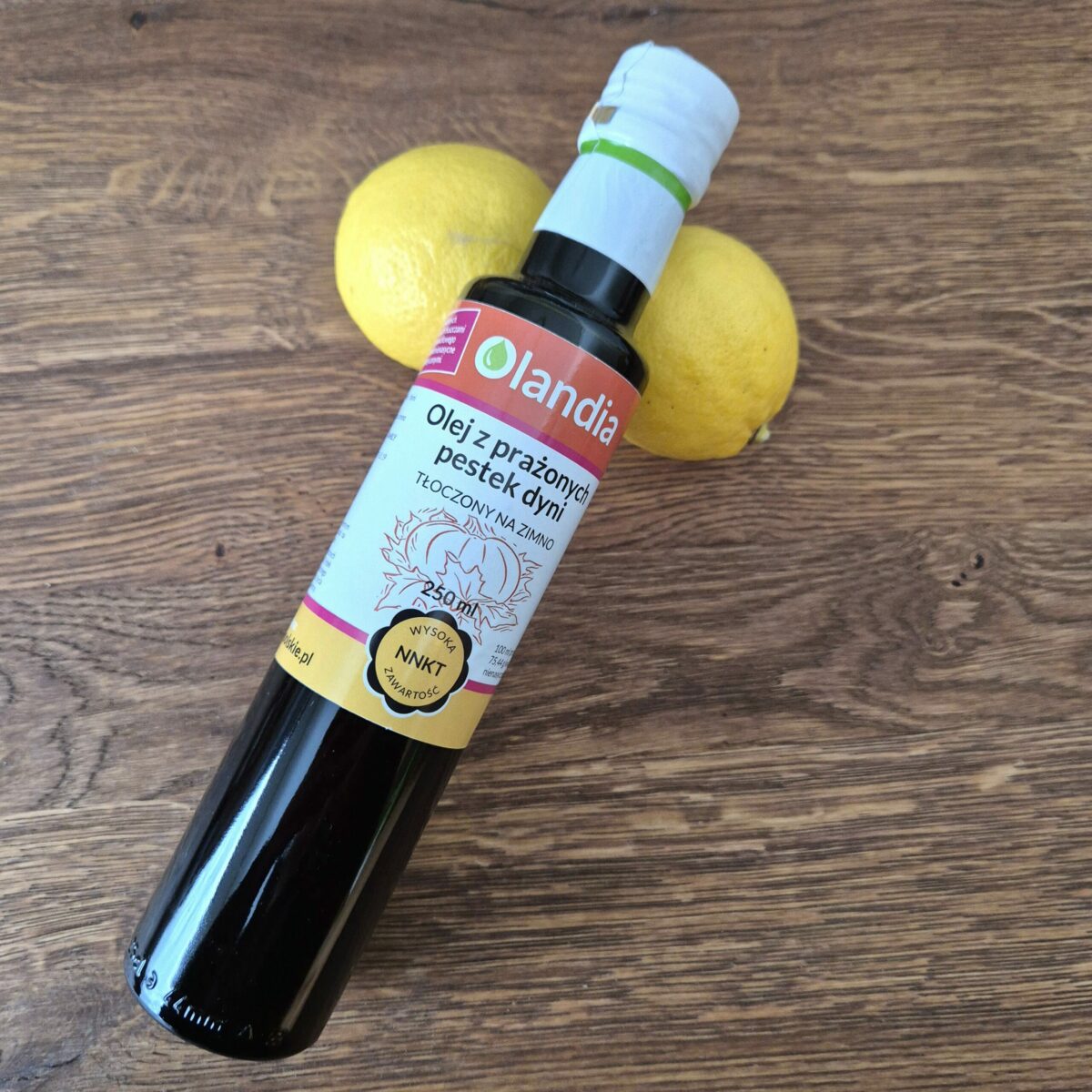 Olej z prażonych pestek dyni eko