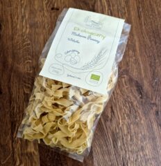 Ekologiczny makaron pszenny wstążka